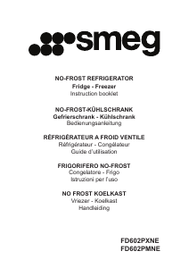 Manuale Smeg FD602PXNE Frigorifero-congelatore