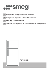 Manual de uso Smeg FD70EN4HM Frigorífico combinado