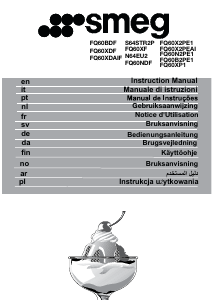 Bruksanvisning Smeg FQ60NDF Kjøle-fryseskap