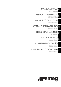 Manuale Smeg FQ70GBE Frigorifero-congelatore