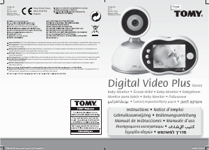 Handleiding TOMY TDV450 Digital Video Plus Babyfoon