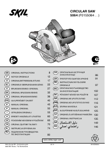 Manual Skil 5064 Ferăstrău circular