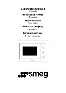 Bedienungsanleitung Smeg FM100 Mikrowelle
