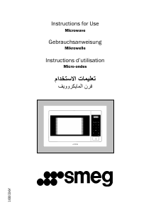 Bedienungsanleitung Smeg FME120NK Mikrowelle