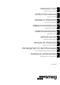 Manuale Smeg FMI020X Microonde
