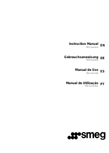 Manual Smeg FMI120B1 Micro-onda