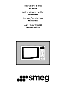 Manual Smeg ME203FX Micro-onda