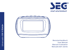 Bedienungsanleitung SEG CR 117 DAB+ Uhrenradio