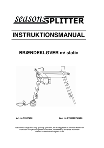 Brugsanvisning Seasons 75107618 Trækløvere