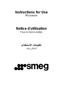 Mode d’emploi Smeg SC845MAO9 Micro-onde