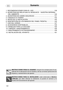 Manual de uso Smeg SE361-5 Horno
