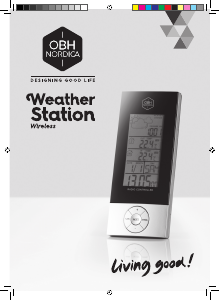 Handleiding OBH Nordica 4832 Wireless Weerstation