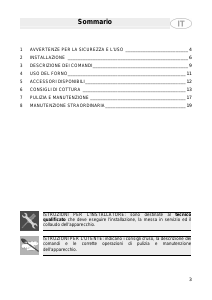 Manuale Smeg SE900-5 Forno