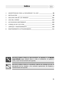 Manual de uso Smeg SE900X-5 Horno