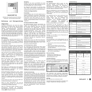 Bedienungsanleitung Salus ERT 30 Thermostat