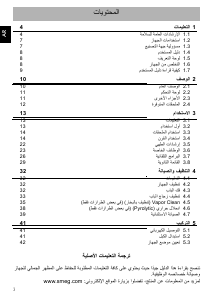 كتيب سميج SF6402TVS فرن