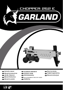 Manual Garland Chopper 252 E Rachador de toras