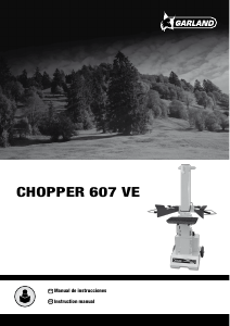 Handleiding Garland Chopper 607 VE Houtkliever