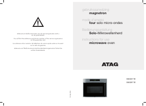 Handleiding ATAG MA3611E Magnetron