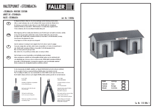 Handleiding Faller set 110086 H0 Halte Steinbach