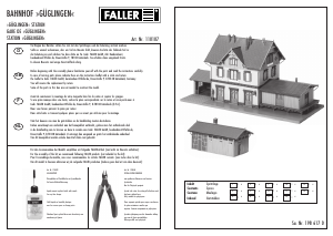 Handleiding Faller set 110107 H0 Station Guglingen