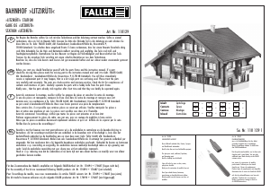 Handleiding Faller set 110129 H0 Station Litziruti