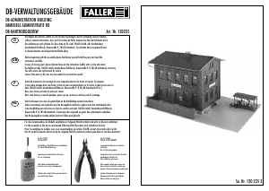 Handleiding Faller set 120235 H0 DB-kantoorgebouw