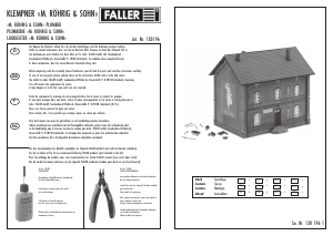 Handleiding Faller set 130196 H0 Loodgieter M. Röhrig and Sohn