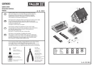 Handleiding Faller set 130253 H0 Kwekerij