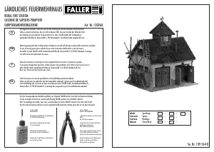 Handleiding Faller set 130268 H0 Dorpsbrandweerkazerne