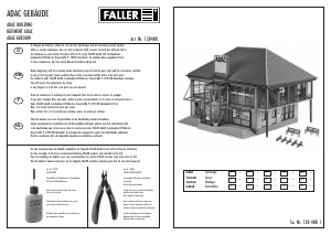 Handleiding Faller set 130488 H0 ADAC-gebouw