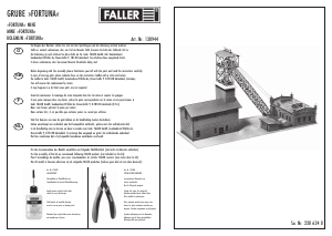 Handleiding Faller set 130944 H0 Kolenmijn ‘Fortuna'