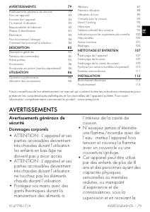 Mode d’emploi Smeg SFPR9604TNR Four