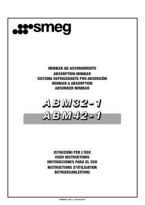 Mode d’emploi Smeg ABM32-1 Réfrigérateur