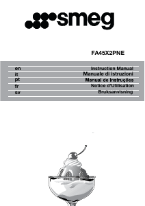 Mode d’emploi Smeg FA45X2PNE Réfrigérateur