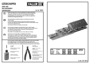 Handleiding Faller set 190241 H0 Goederenloods