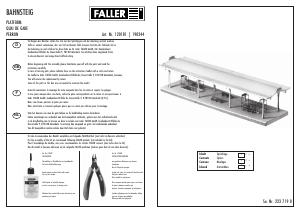 Handleiding Faller set 190244 H0 Perron