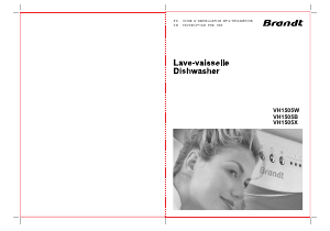 Mode d’emploi Brandt VH1505W Lave-vaisselle