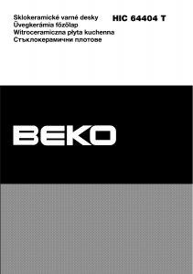 Instrukcja BEKO HIC 64404 T Płyta do zabudowy
