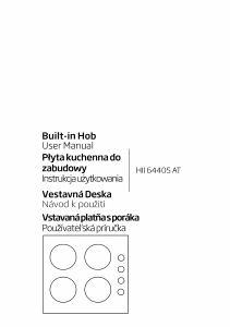 Instrukcja BEKO HII 64405 AT Płyta do zabudowy