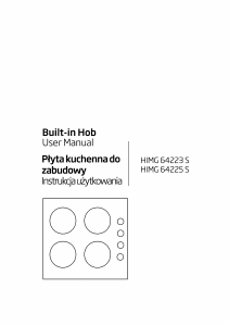 Bruksanvisning BEKO HIMG 64225 SX Häll