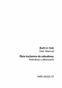 Instrukcja BEKO HIPD 64222 ST Płyta do zabudowy