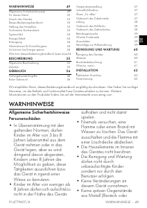 Bedienungsanleitung Smeg FAB28RYW5 Kühlschrank