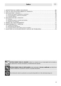 Manual de uso Smeg FAB5LCR3 Refrigerador