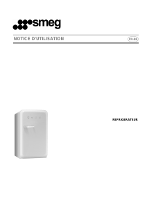 Mode d’emploi Smeg FAB5RPK Réfrigérateur