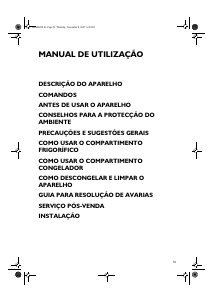 Manual Smeg FR206APP Frigorífico