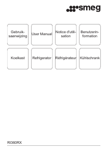 Manual Smeg RI360RX Refrigerator