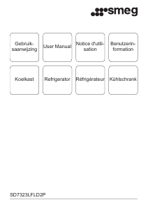 Bedienungsanleitung Smeg SD7323LFLD2P Kühlschrank