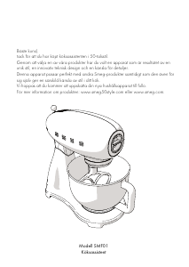 Bruksanvisning Smeg SMF01RDEU Köksmaskin