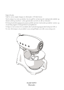 Bruksanvisning Smeg SMF01RDEU Kjøkkenmaskin